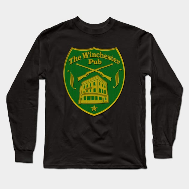 The Winchester Pub Long Sleeve T-Shirt by PopCultureShirts